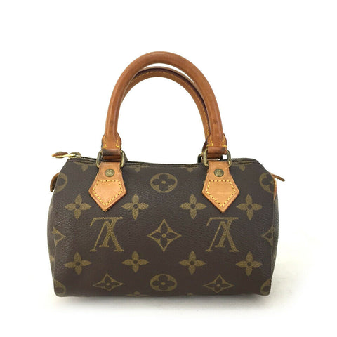 Louis Vuitton Monogram Mini Speedy HL w/ Shoulder Strap