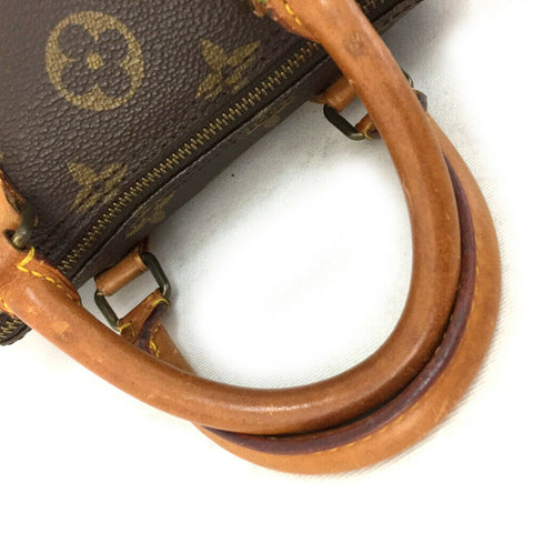 Louis Vuitton Monogram Mini Speedy HL w/ Shoulder Strap