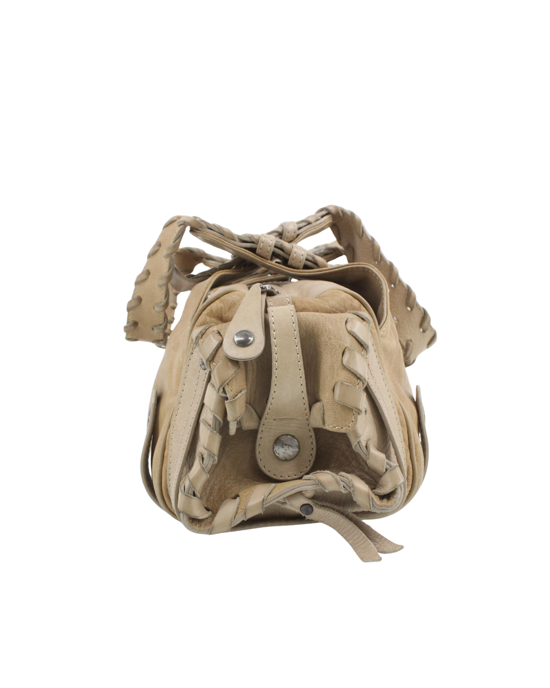 Chloe Beige Leather Silverado