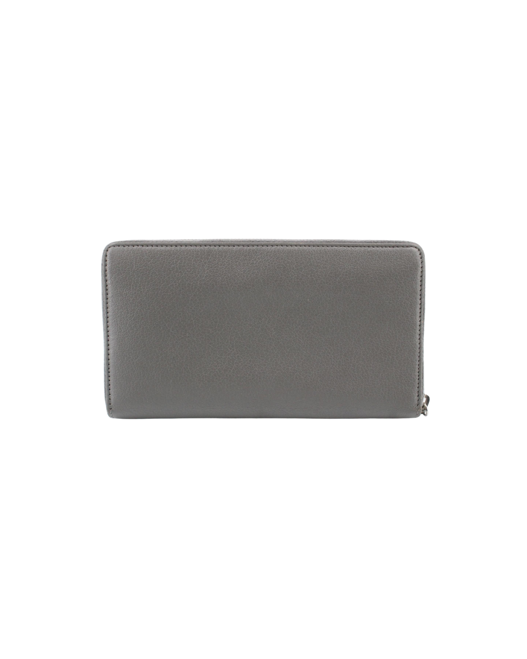 Balenciaga Motocross Grey Zip Wallet