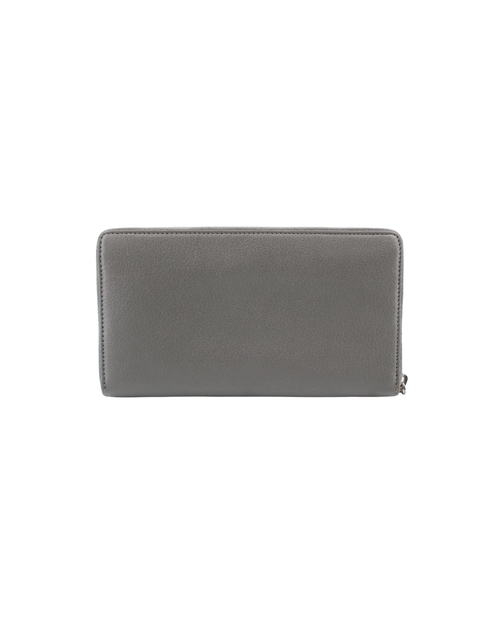 Balenciaga Motocross Grey Zip Wallet