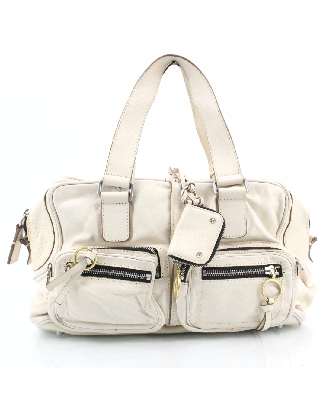 Chloe White Jumbo Betty Camera Bag
