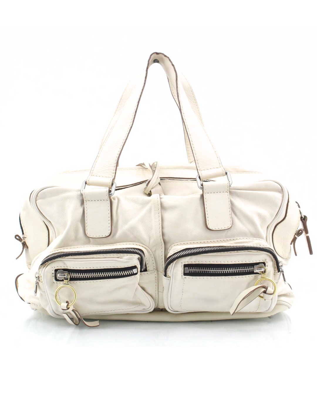 Chloe White Jumbo Betty Camera Bag