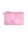 Chanel Pink Leather Pouch