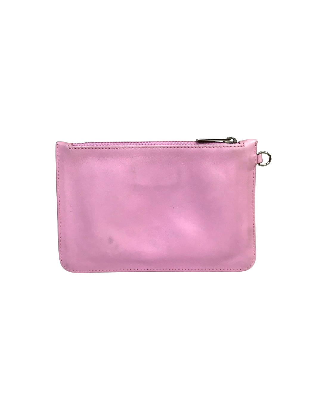 Chanel Pink Leather Pouch