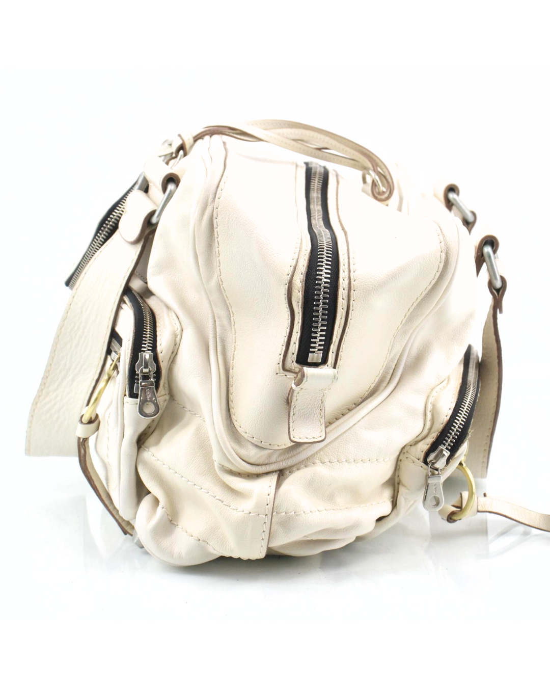 Chloe White Jumbo Betty Camera Bag