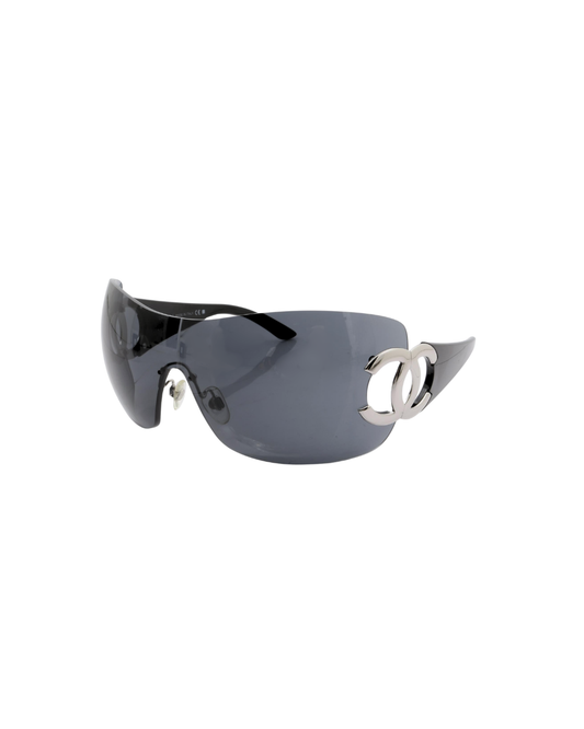 Chanel Sheild Logo Sunglasses