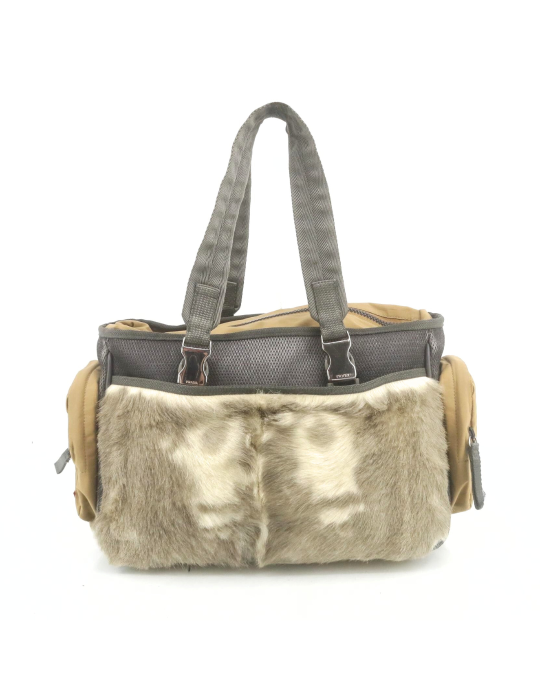 Prada Sport Eskimo Goat Fur Bag
