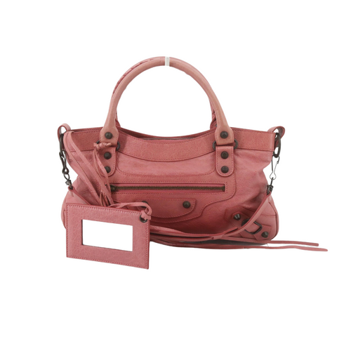 Balenciaga First Pink City Bag