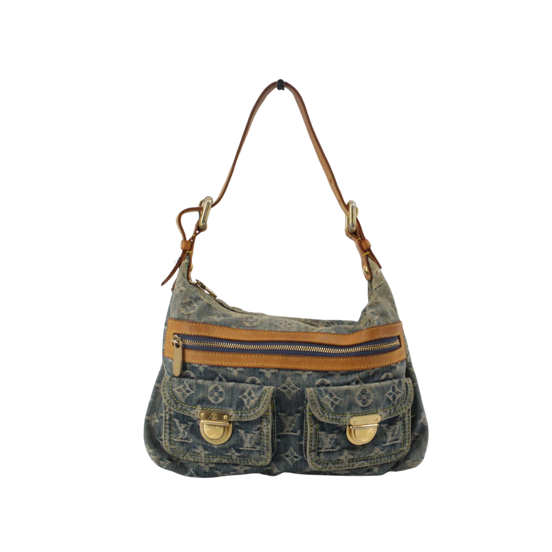 Vintage Louis Vuitton Denim Baggy – photo 1 of 7