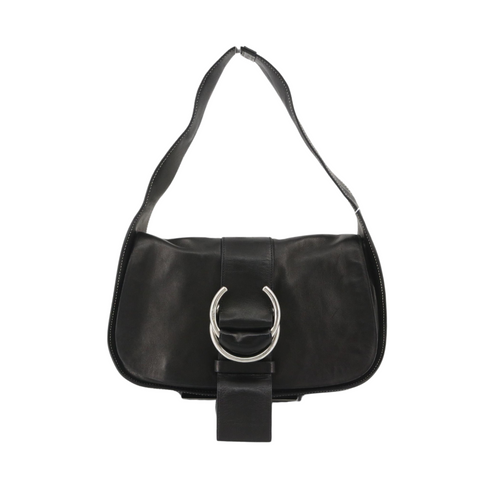 Prada Napa Leather Shoulder Bag