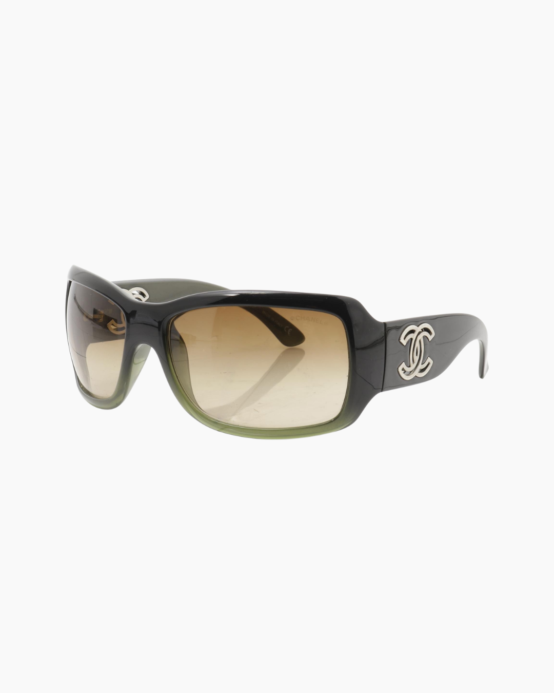 Chanel Logo CC Oversized Sunglasses
