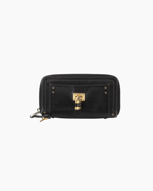 Chloe Black Paddington Wallet