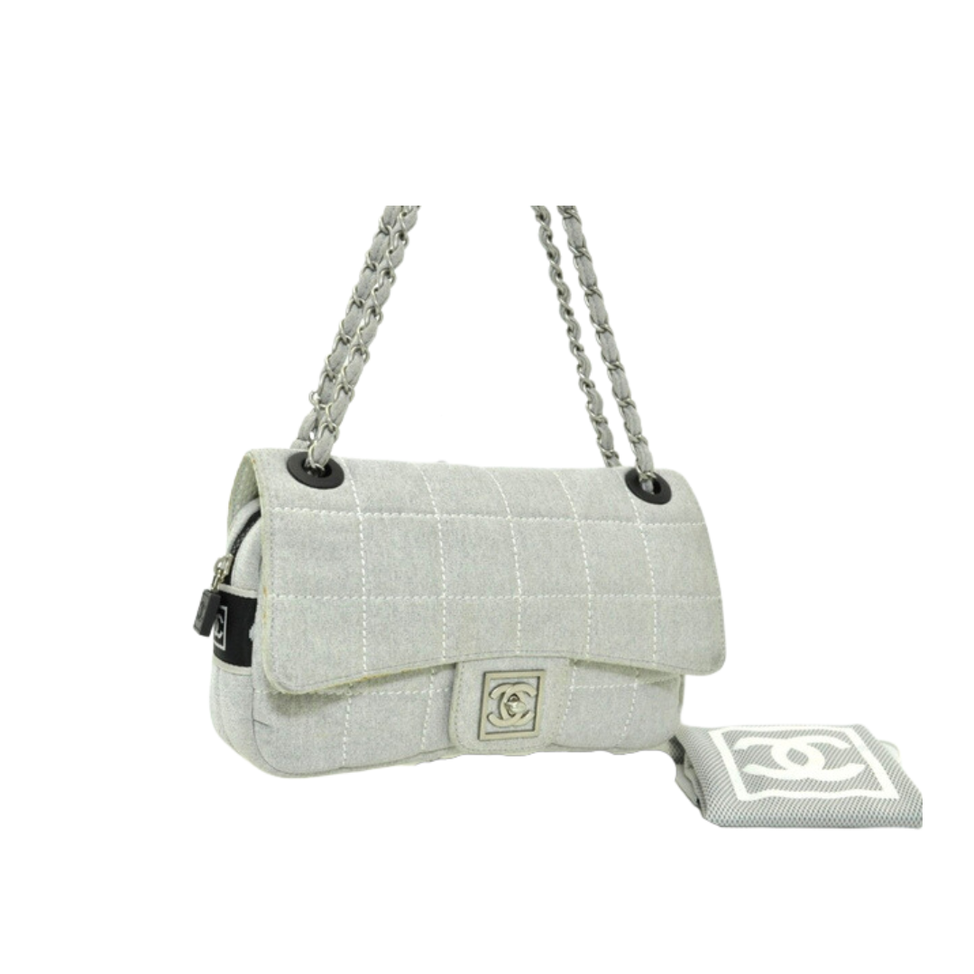 Chanel Sports Rare Fabric Flap Bag