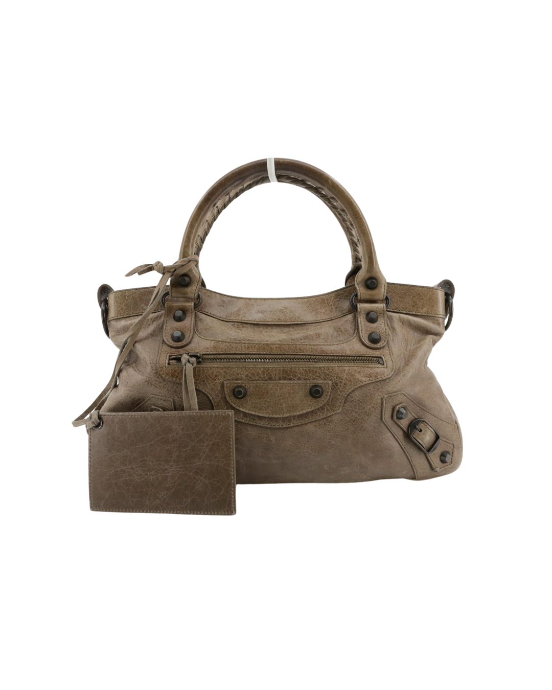 balenciaga brown first city