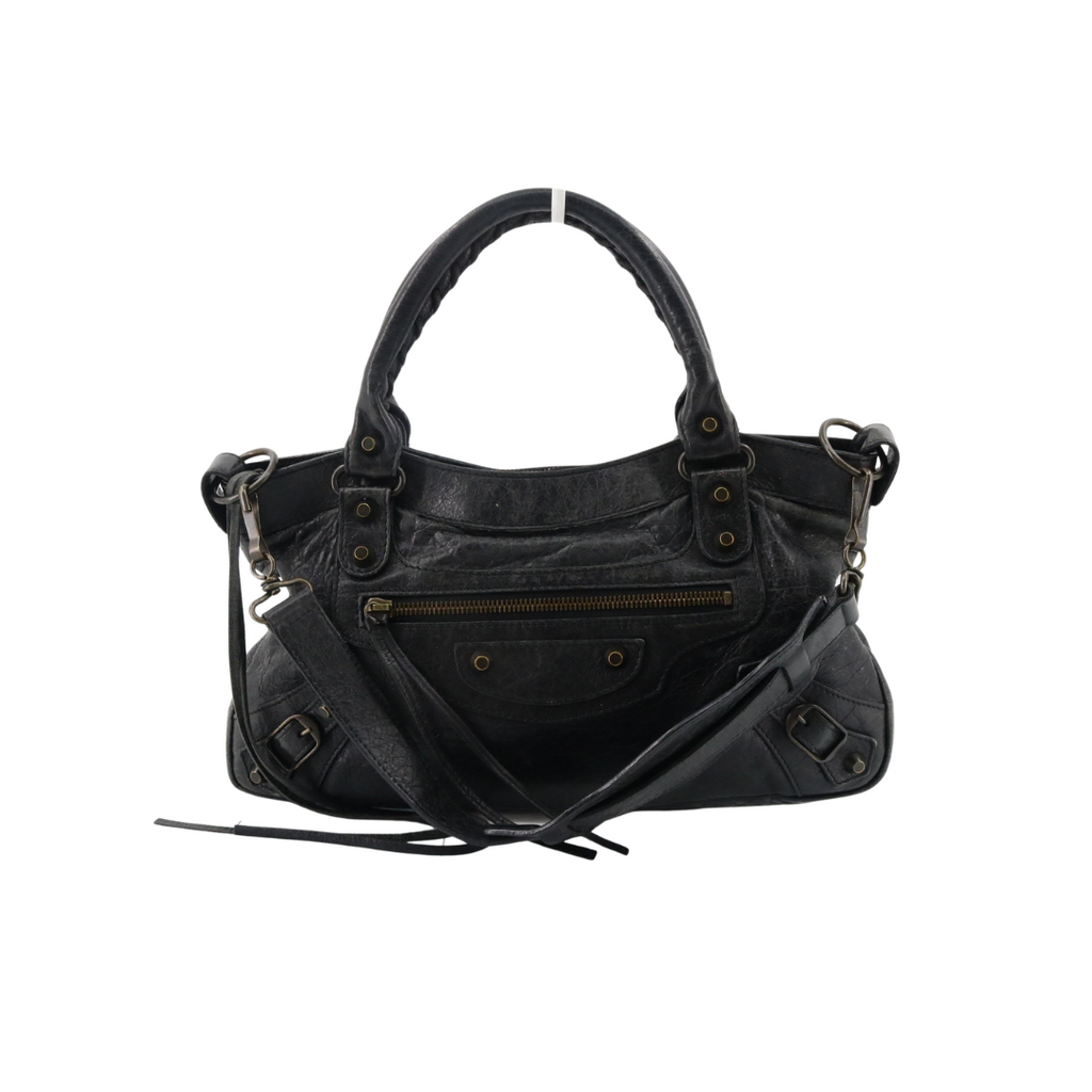 Balenciaga Black First Bag