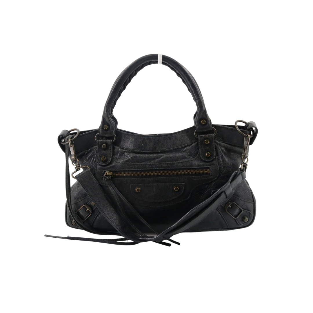 Balenciaga Black First Bag