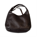 Bottega Brown Intreciatto Hobo Toe Bag