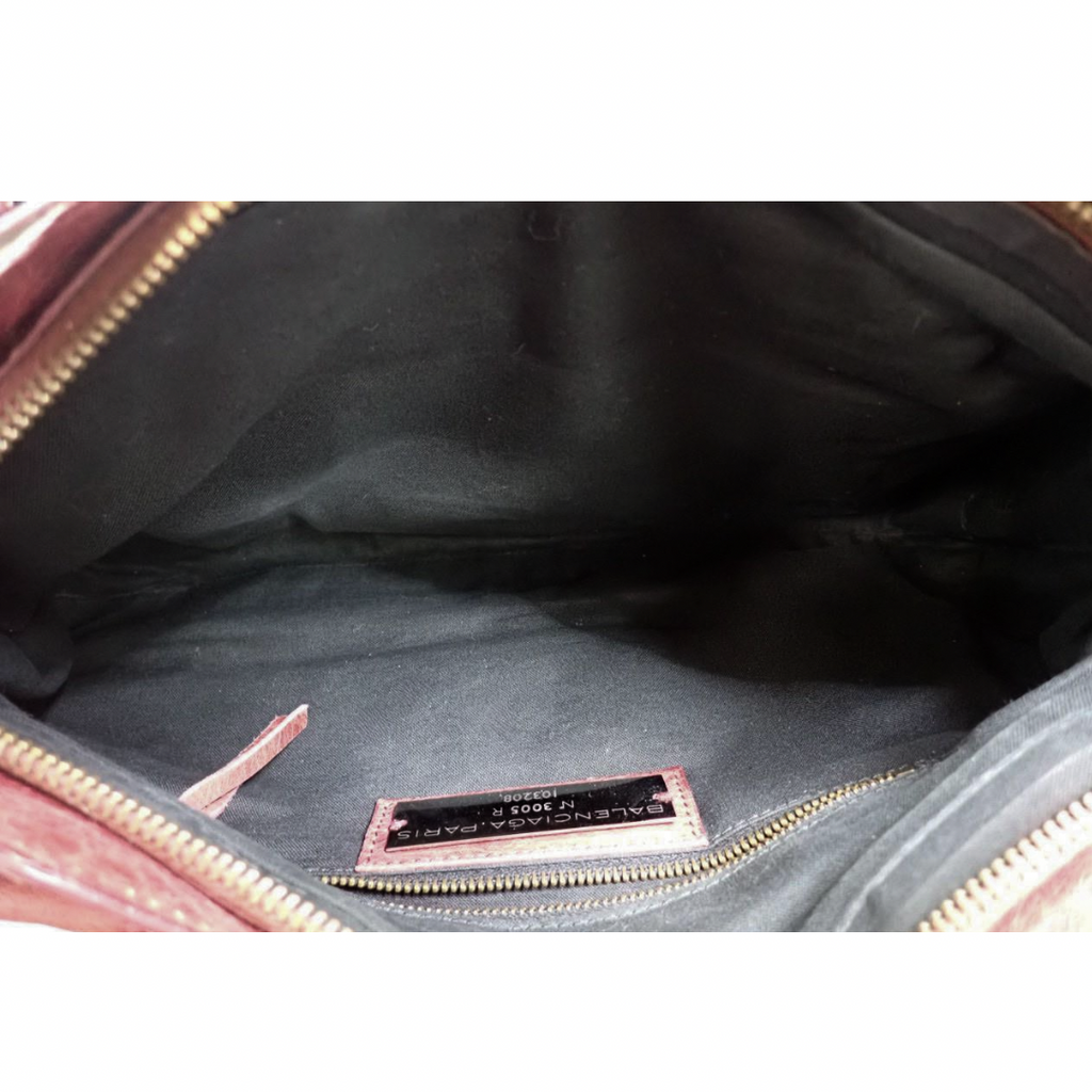 Balenciaga Red First Bag