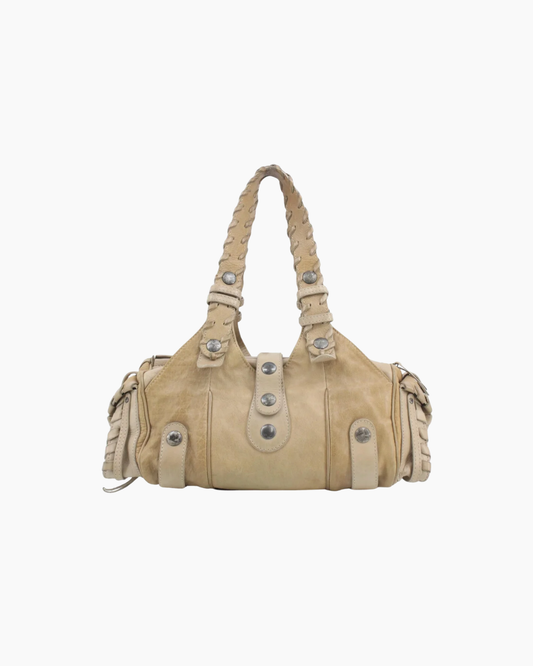 Chloe Beige Leather Silverado