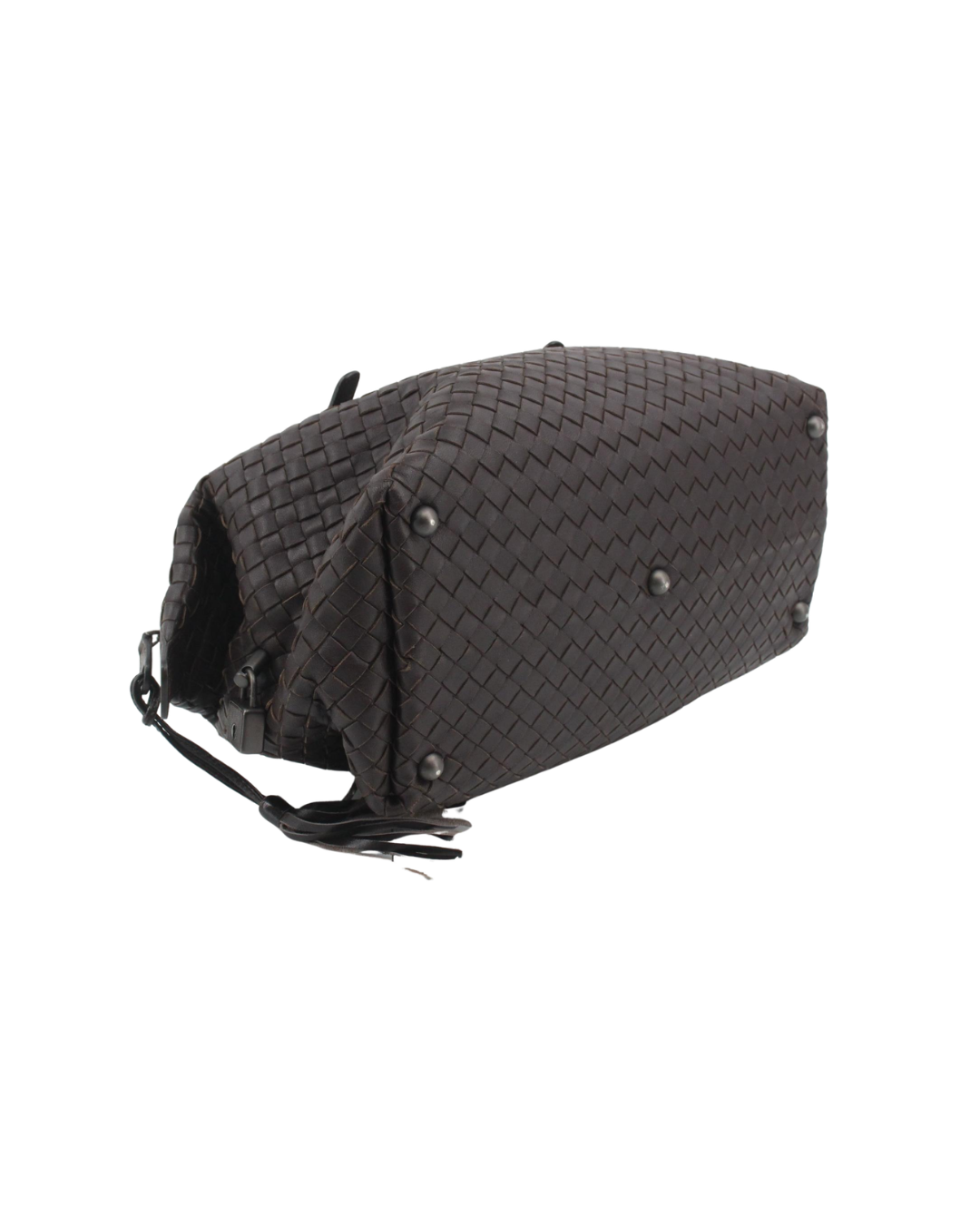 Bottega Veneta Brown Boston Handbag