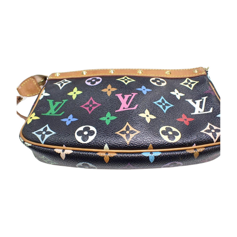 Louis Vuitton x Takashi Murakami Multicolor Pochette