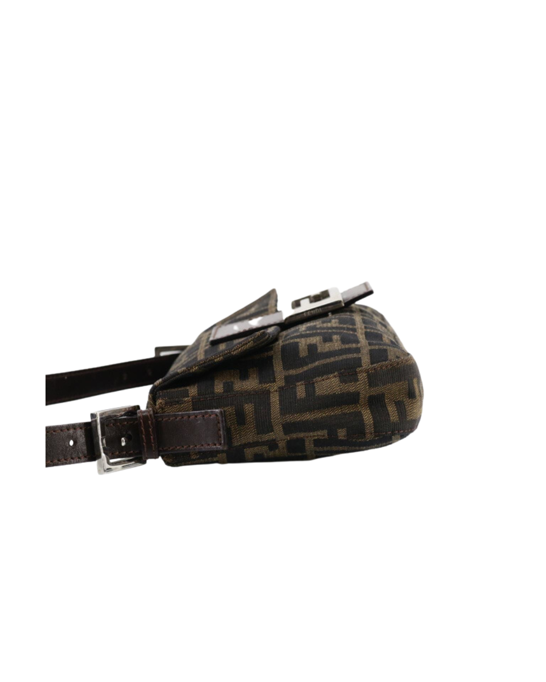 Fendi Zucca Baguette Shoulder Bag