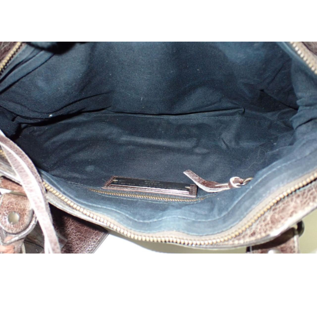Balenciaga Brown First City Bag