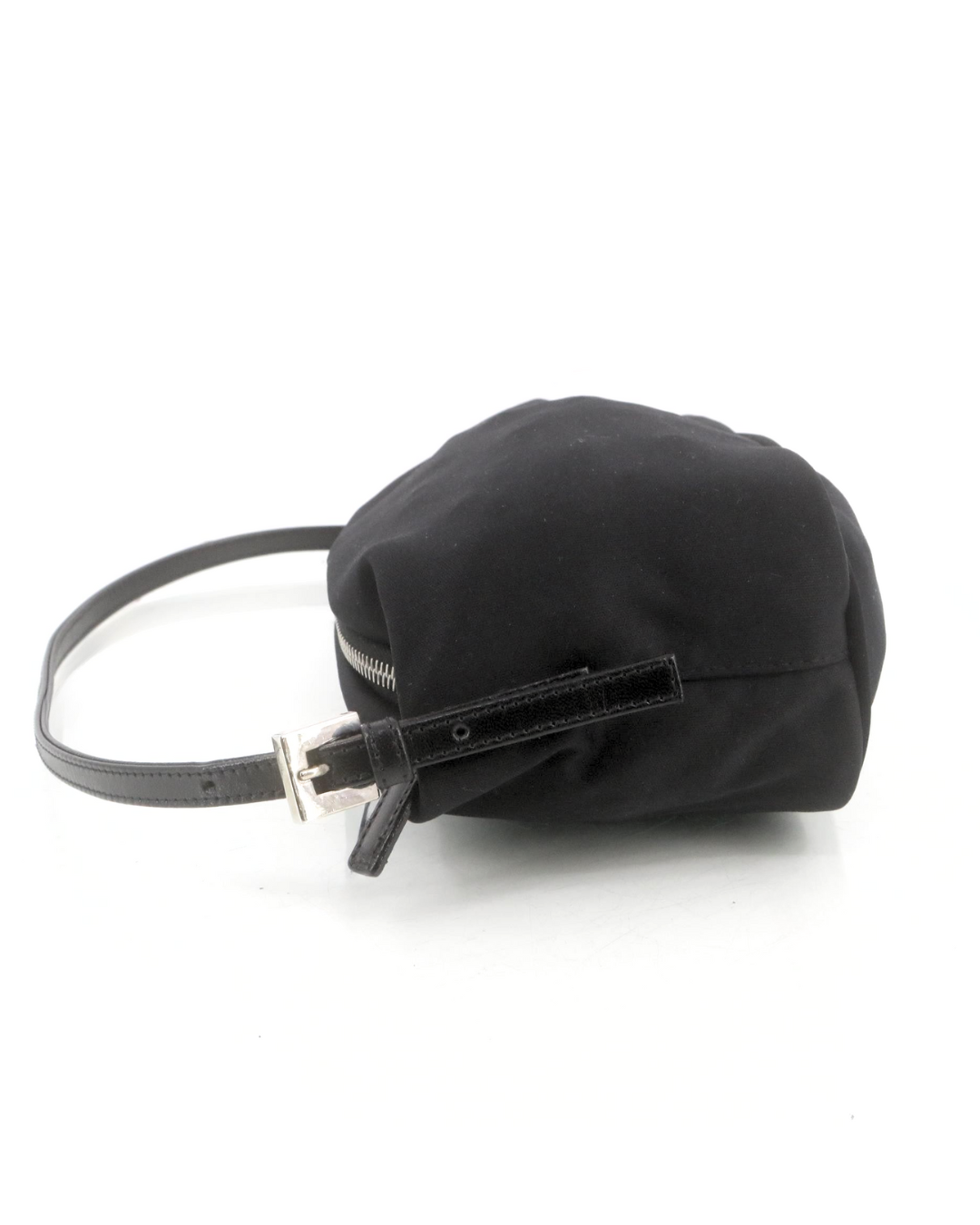 Fendi Black Fabric Pochette