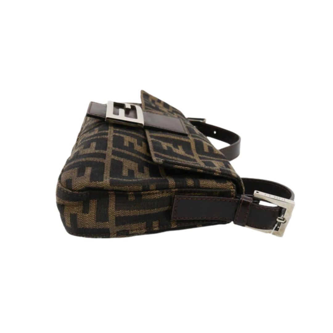 Fendi Zucca Baguette Shoulder Bag