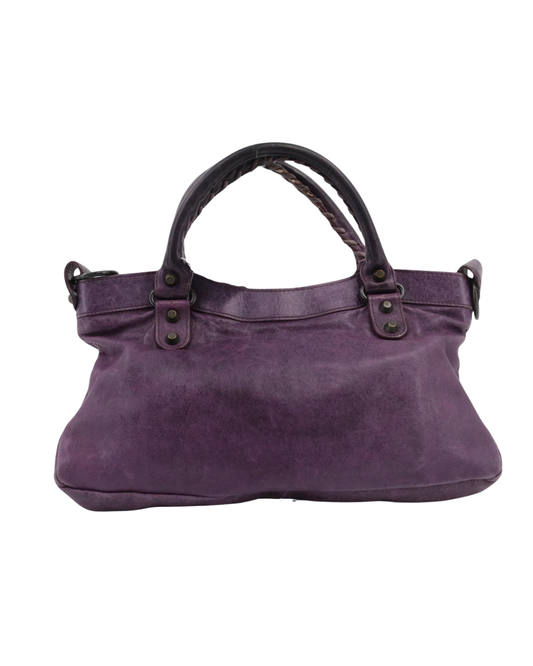 Balenciaga Purple First Bag