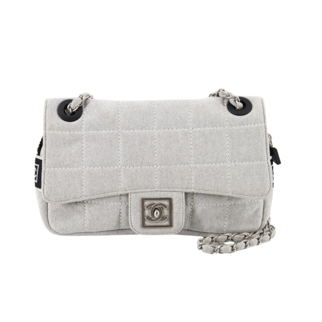 Vintage Chanel Sports Rare Fabric Flap Bag – photo 1 of 7