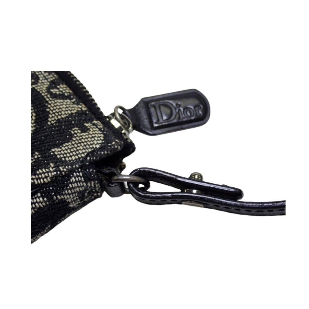 Christian Dior Black Saddle Pochette