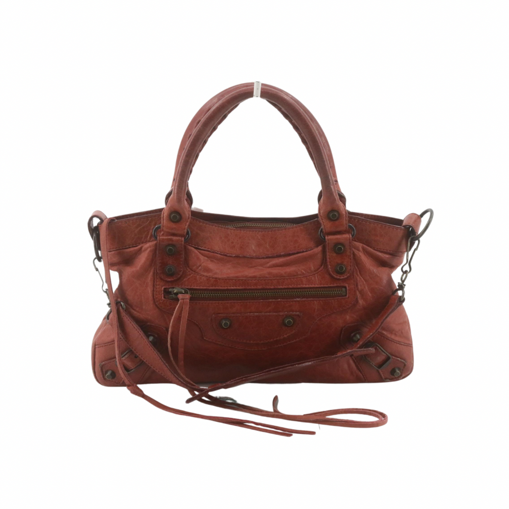 Balenciaga Red First Bag