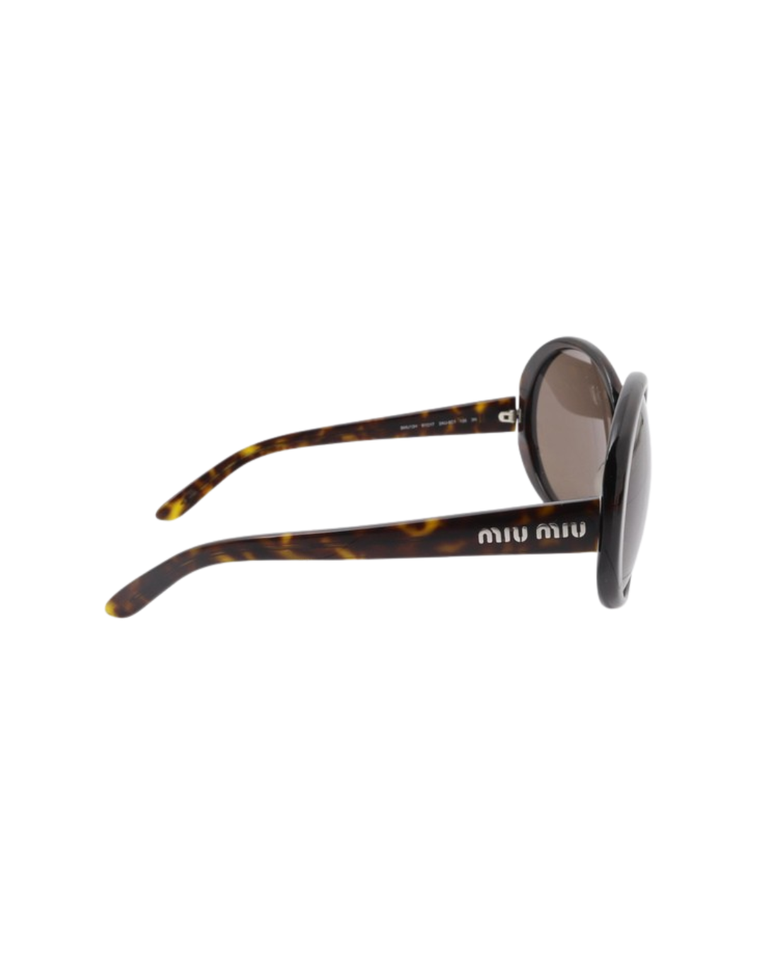 Mui Mui Round Oversized Glasses