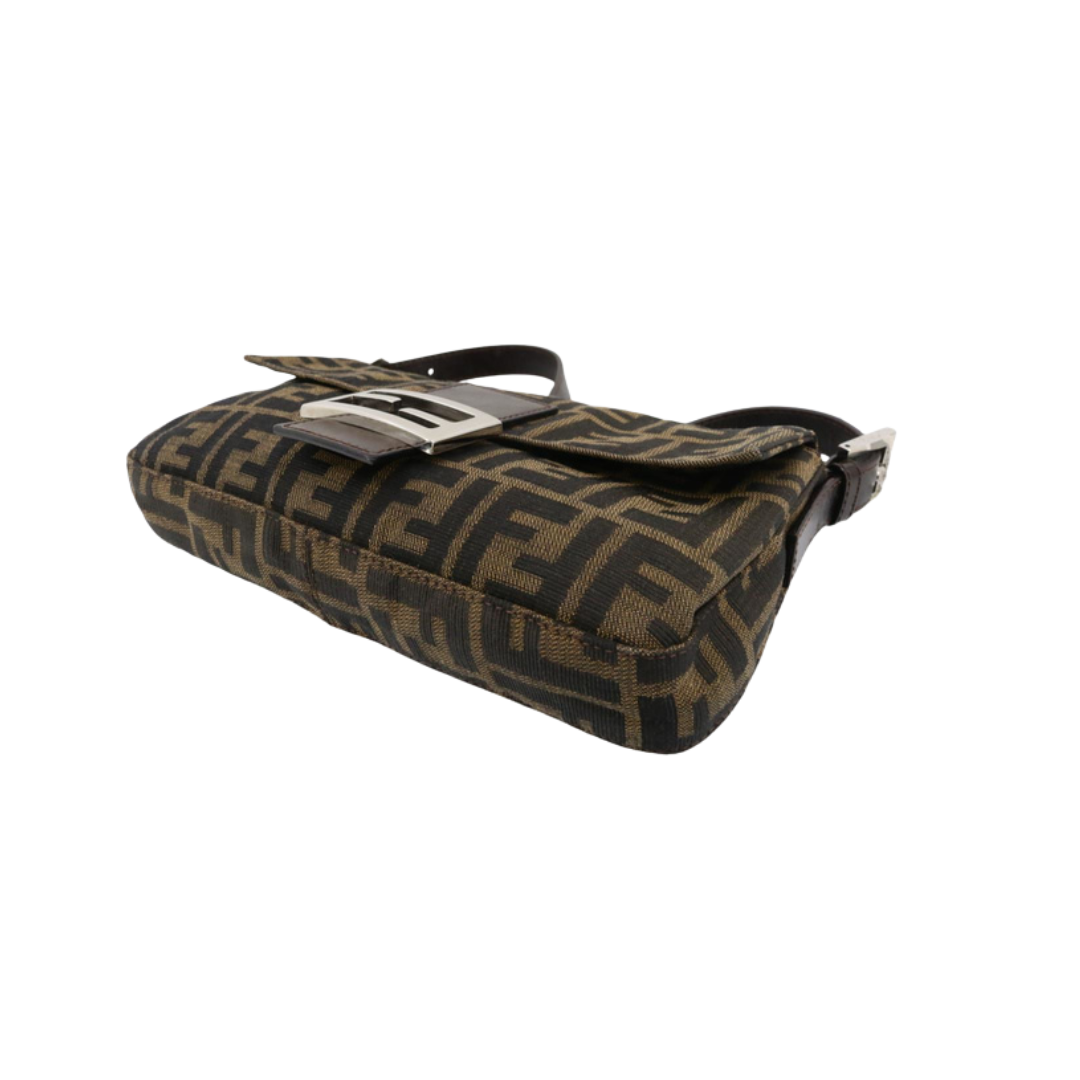 Fendi Zucca Baguette Shoulder Bag
