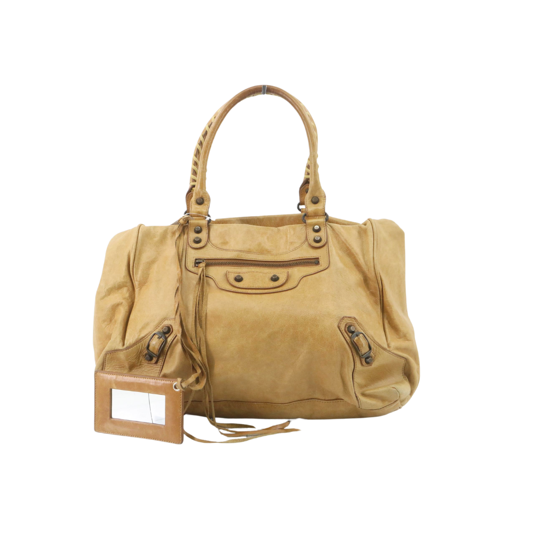 Balenciaga Brown Weekender