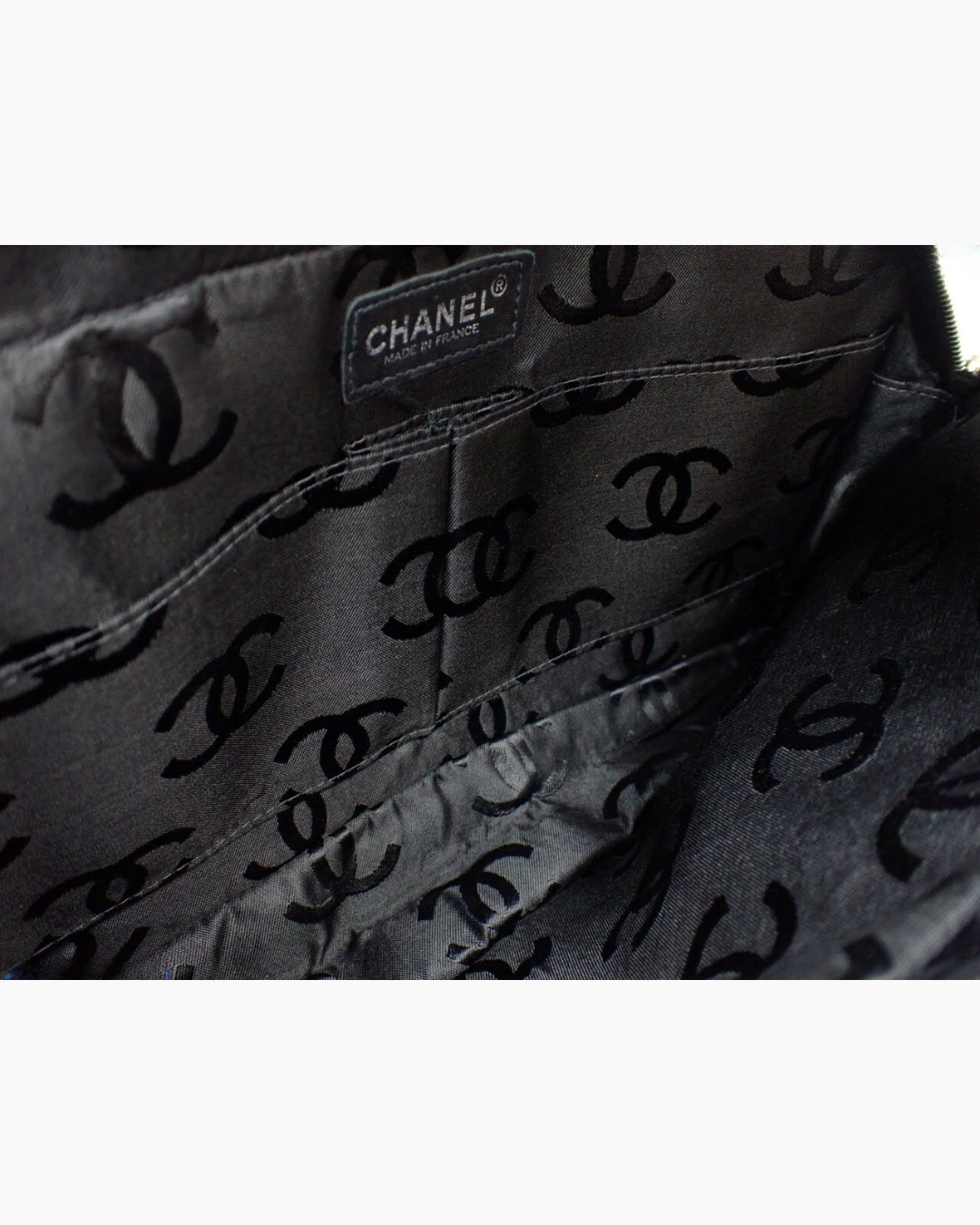 Chanel Nylon Chocolate Camera Flap