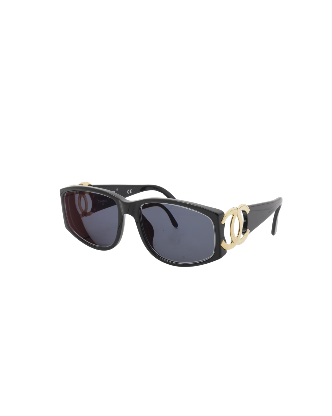 Chanel Black Logo Sunglasses