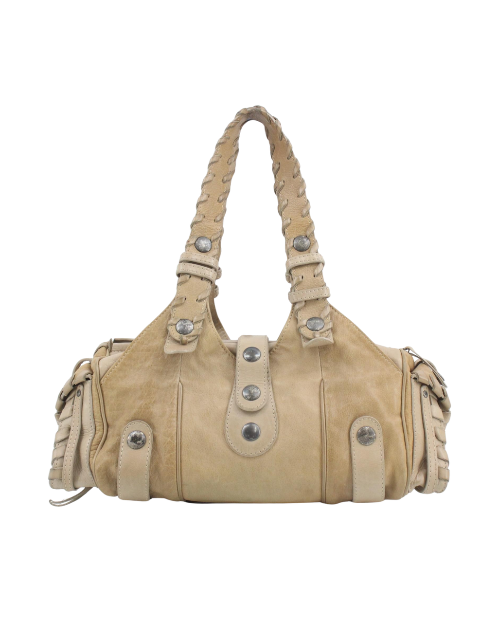 Chloe Beige Leather Silverado