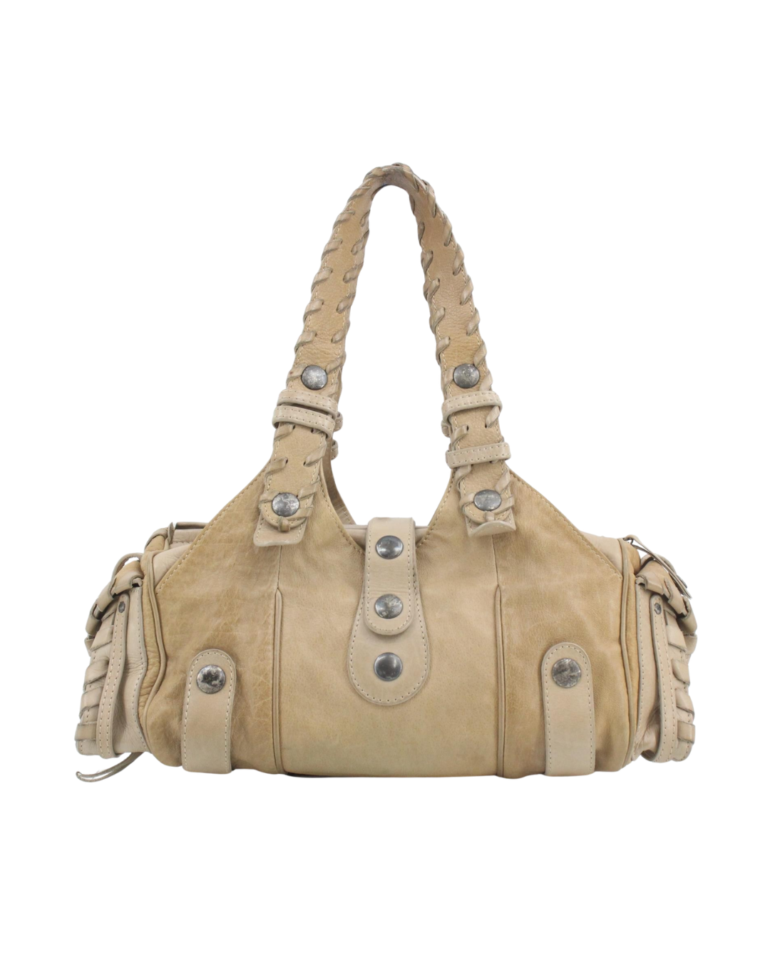 Chloe Beige Leather Silverado