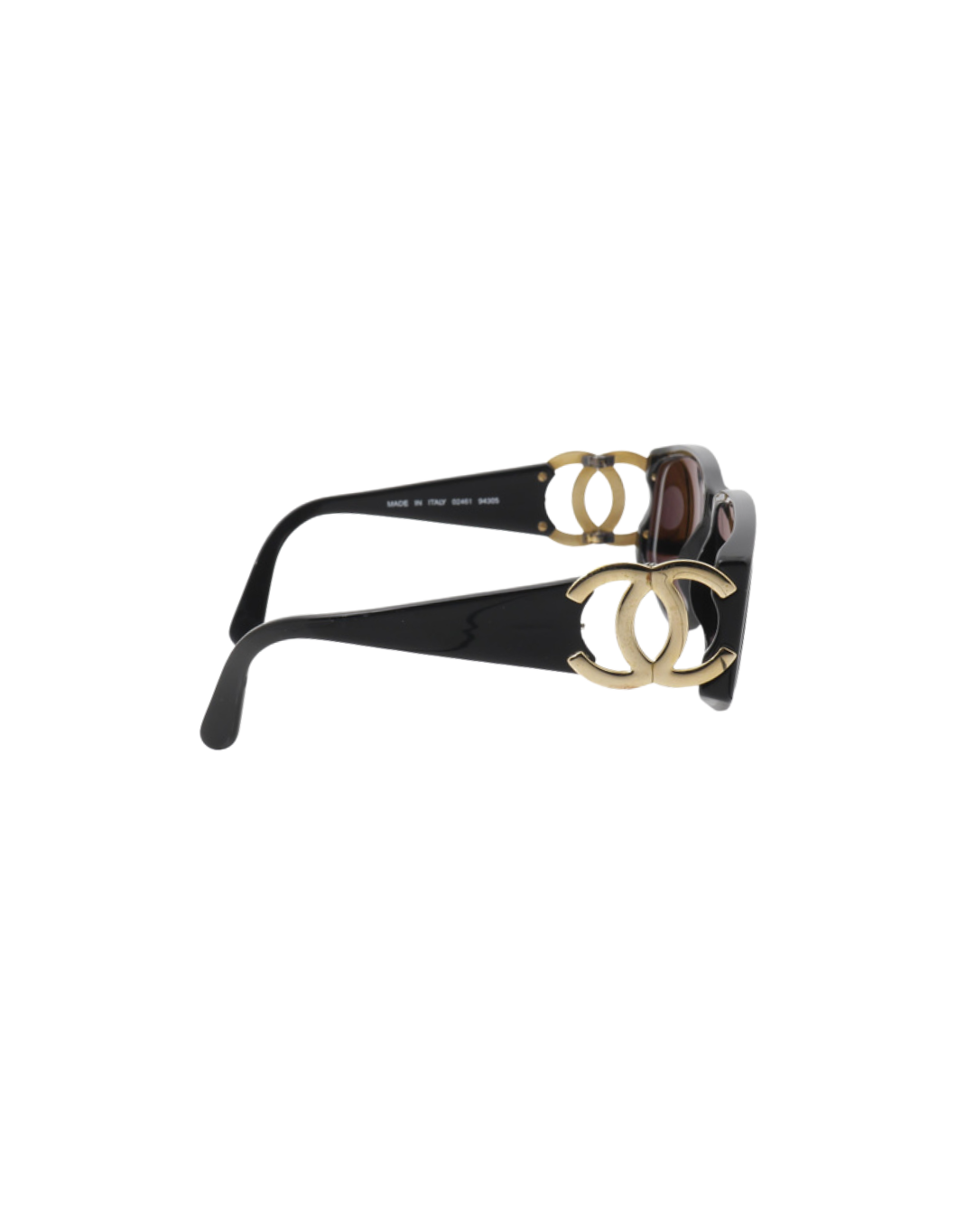 Chanel Black Logo Sunglasses