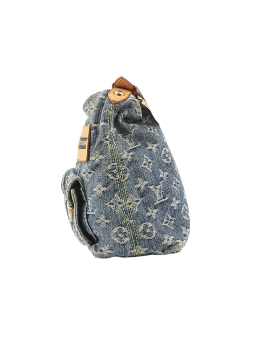 Louis Vuitton Blue Denim Baggy