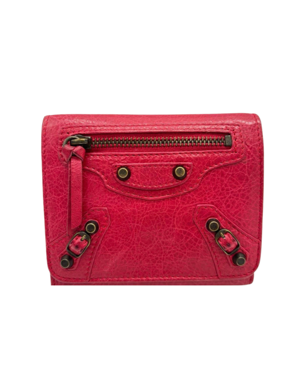 Balenciaga Motocross Trifold Wallet