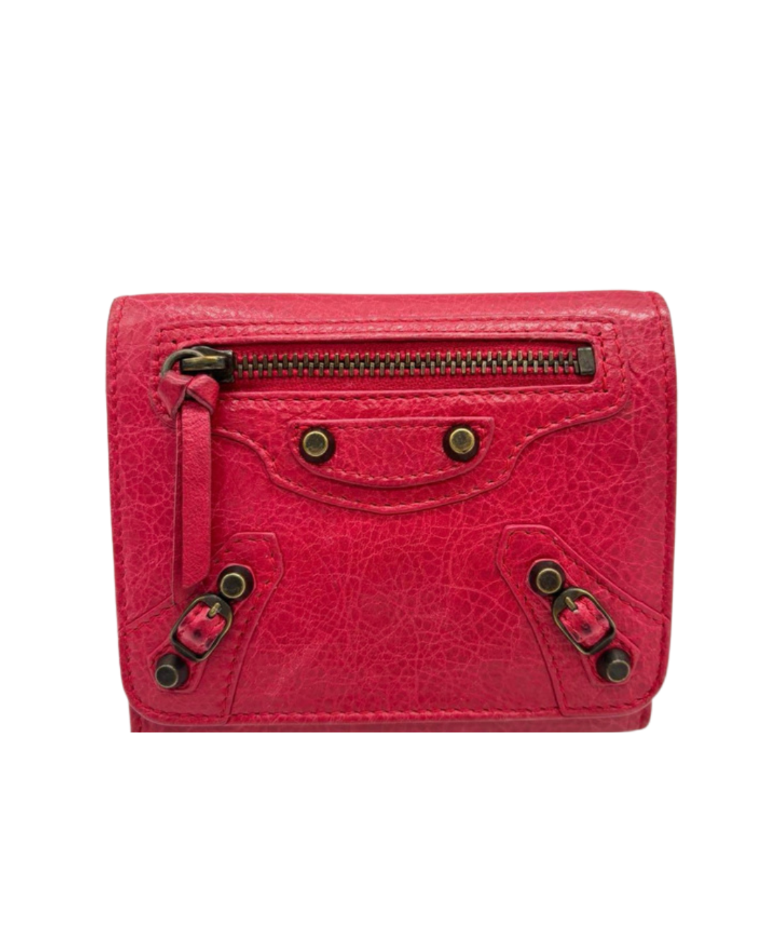 Balenciaga Motocross Trifold Wallet