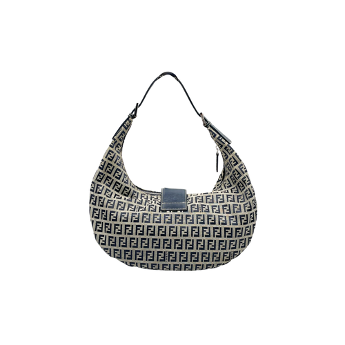Fendi Monogram Croissant Shoulder Bag
