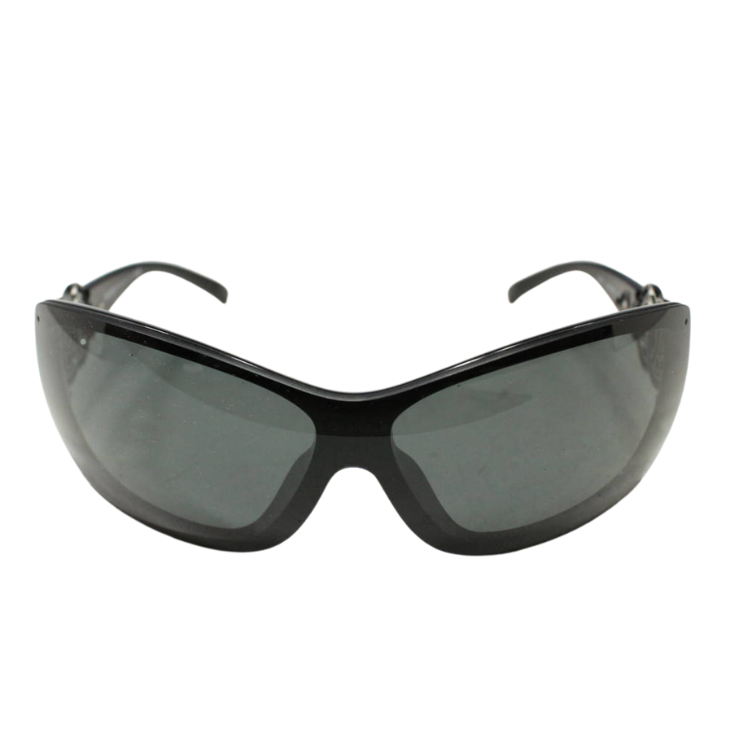 Chanel Black Logo Sunglasses