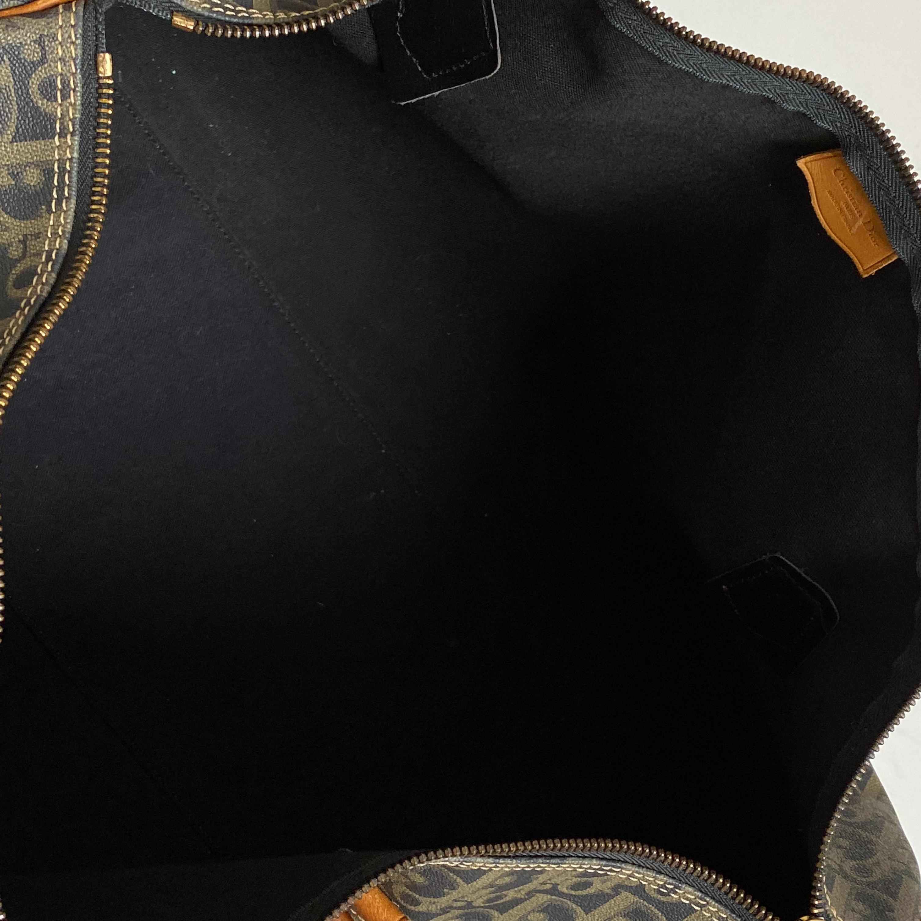 Christian Dior Monogram Trotter Boston Bag