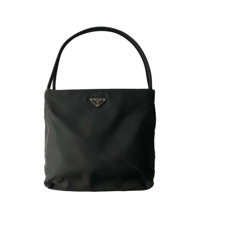 Prada Black Nylon Tote Bag