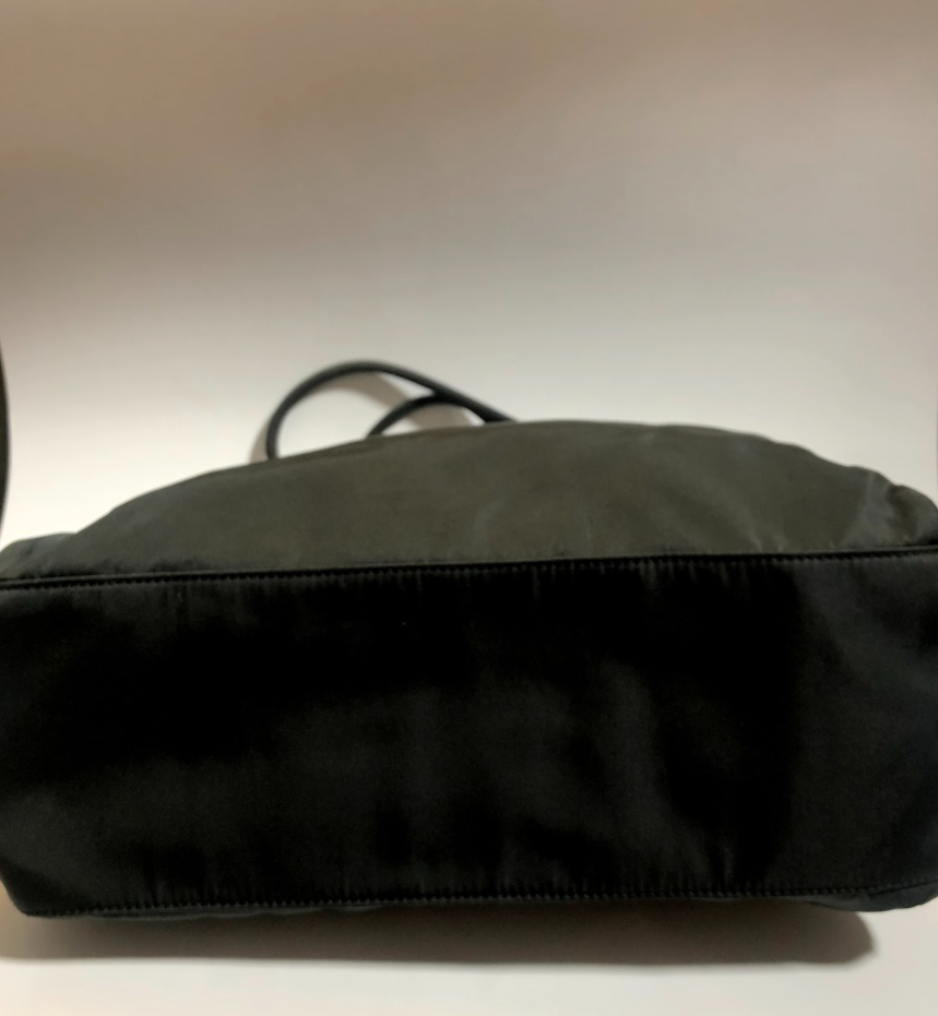 Prada Small Grey Nylon Tote